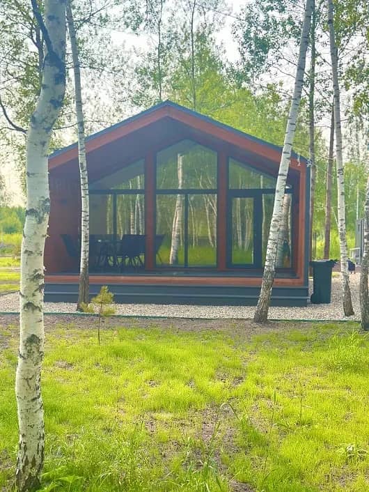 Домик №2 с купелью, 54 м² — глэмпинг