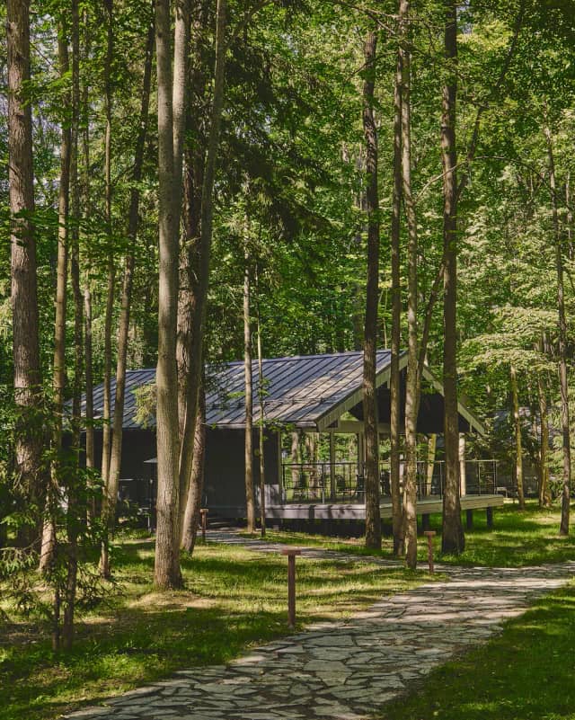 Дом «Панорама», 80 м² с террасой на воду — Mistyland на Истре