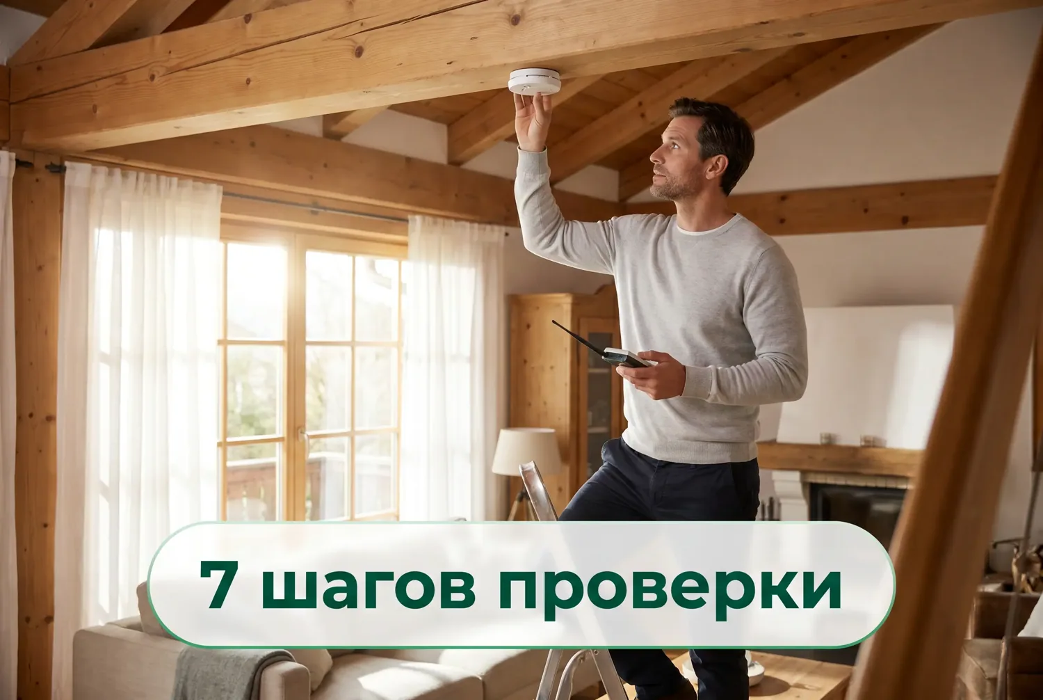 Инфографика: 7 шагов проверить безопасность съёмного дома