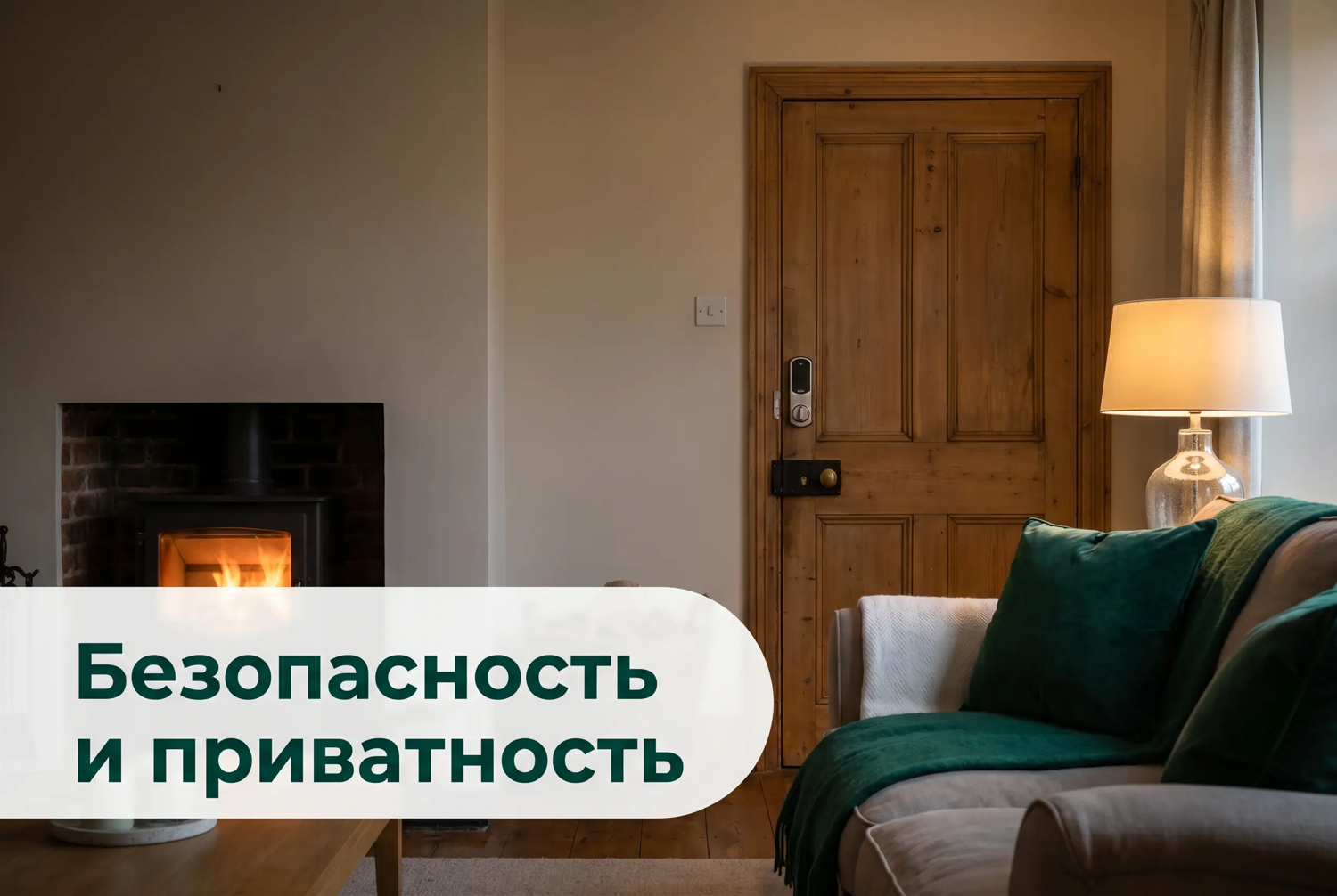 Безопасность и приватность при аренде дома: замки, отсутствие скрытых камер, пожарная безопасность