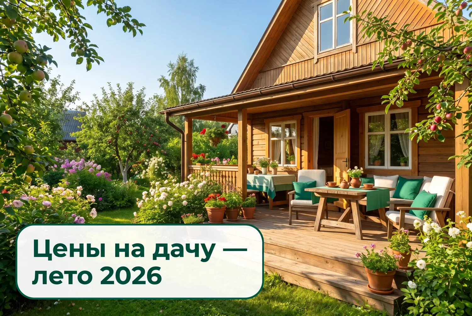 Цены на аренду дачи на лето в Подмосковье и соседних областях 2026