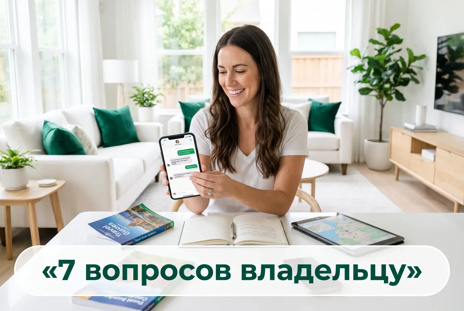 Инфографика: 7 вопросов владельцу перед арендой дома для компании