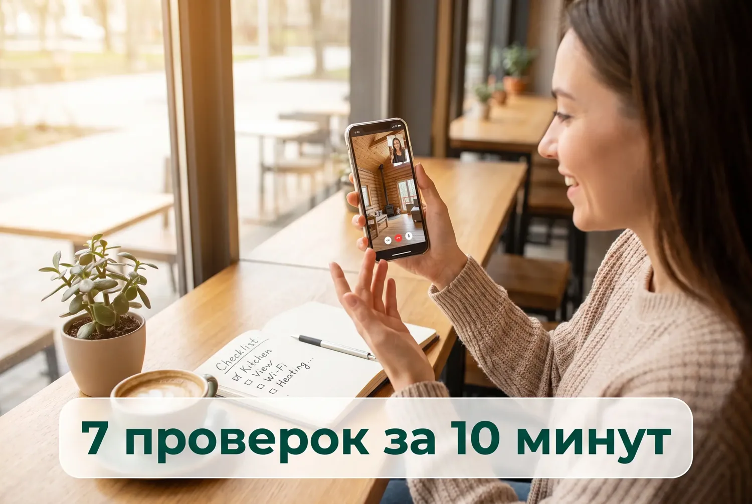Инфографика: 7 проверок за 10 минут перед бронью дома
