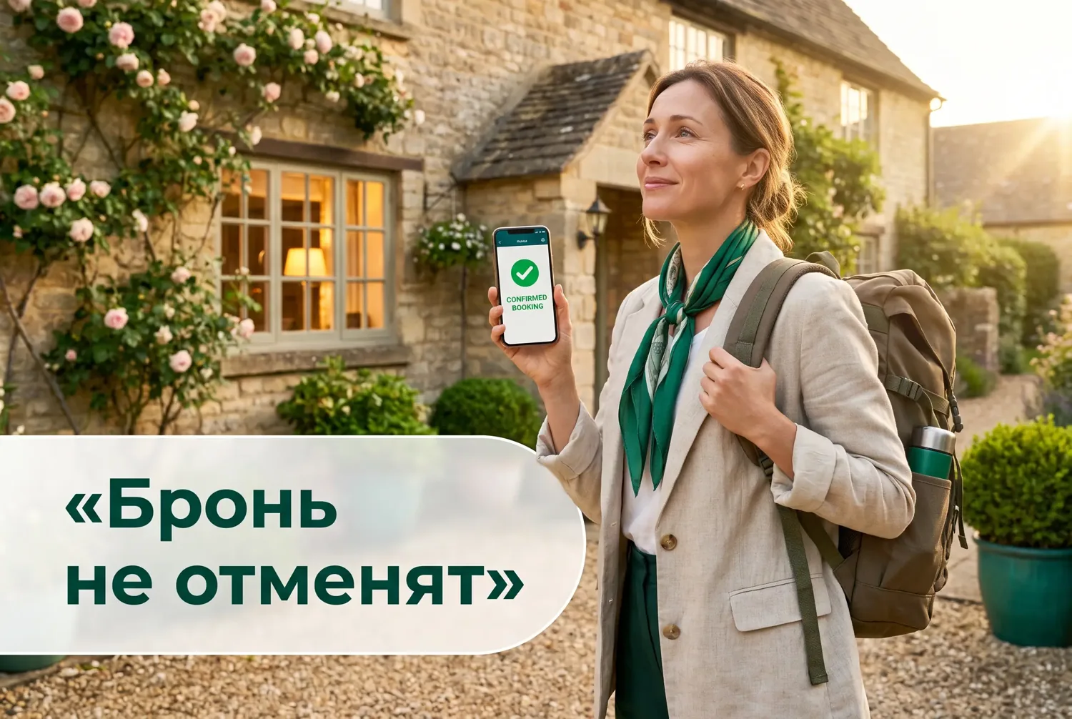 Подтверждённая бронь дома — защита от отмены и двойного бронирования