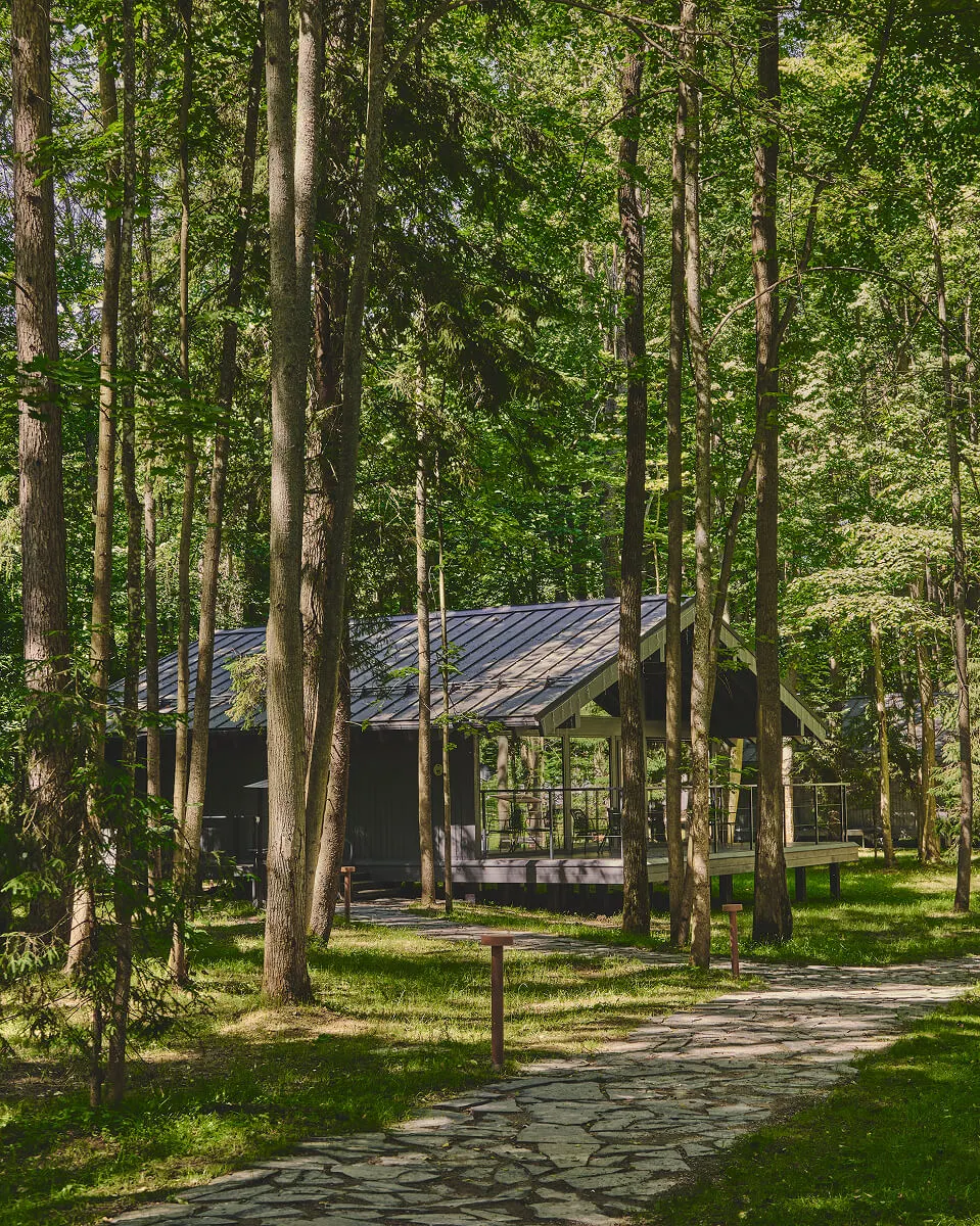 Дом «Панорама», 80 м² с террасой на воду — Mistyland на Истре